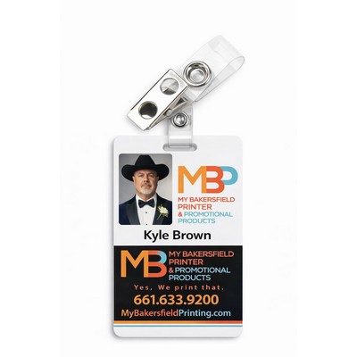 Custom PVC Plastic ID Cards & Badge Printing